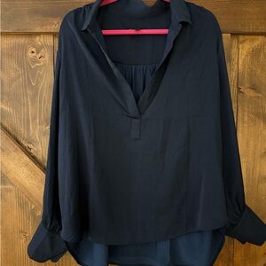 Banana Republic Dark Blue Women's Blouse